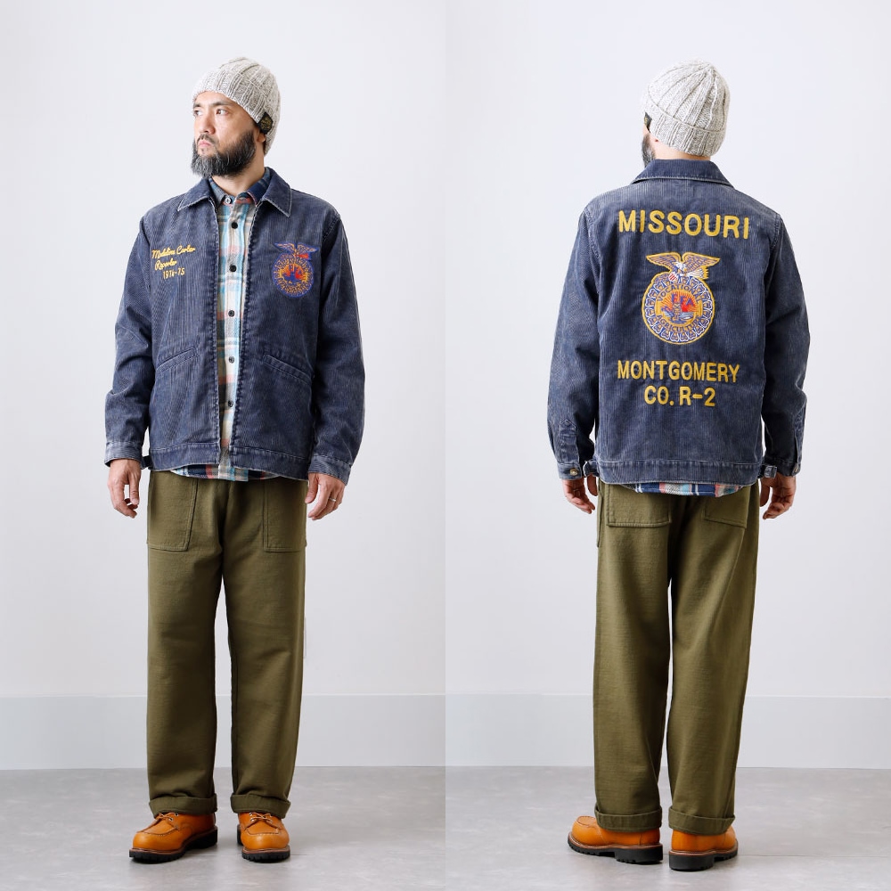 う*い様 24時間以内発送‼️ FFA JACKET ファーマーズ コーデュロイ 24時間以内発送‼️ FFA JACKET ファーマーズ コーデュロイジャケット