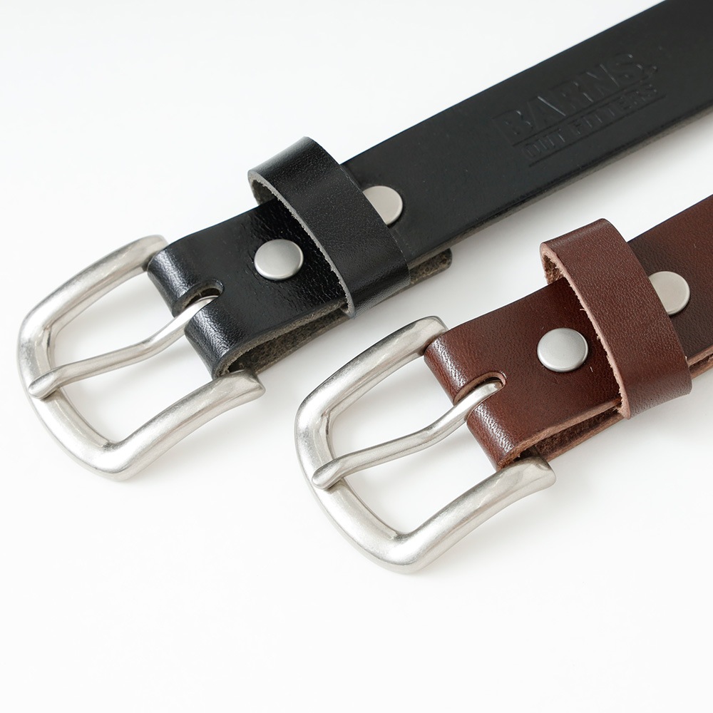 BARNS OUTFITTERS】30mm LEATHER STUDS BELT スタッズレザーベルト