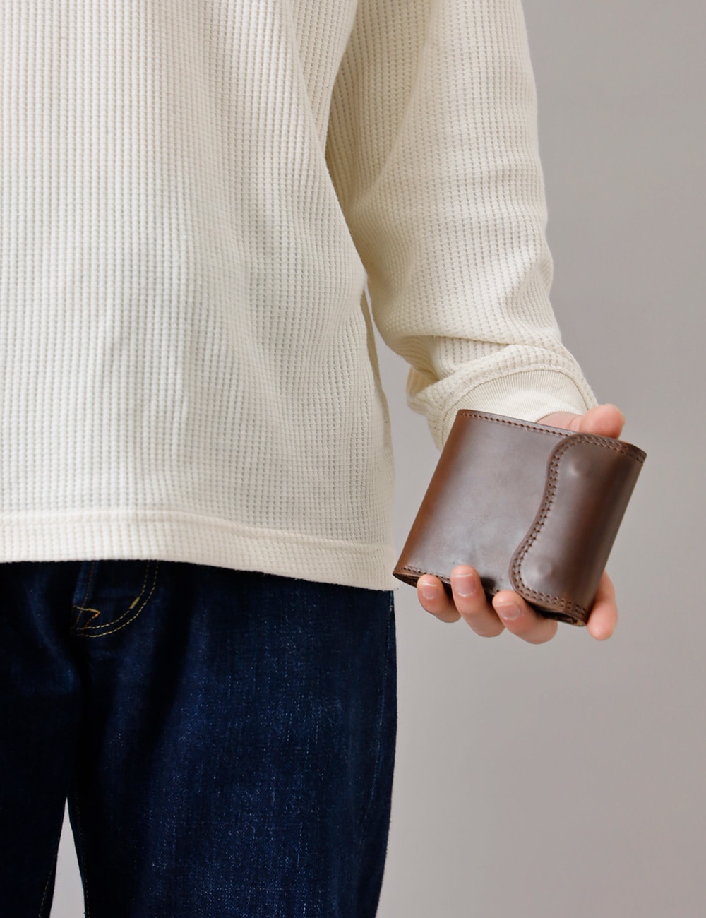 HEATH（ヒース）クロムエクセルレザー 三つ折り財布｜アメカジ