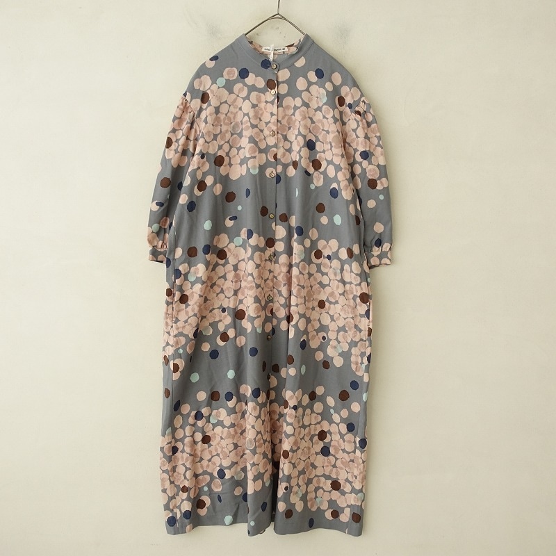 美品/2024/定価9.9万】ミナペルホネン mina perhonen glimmer プリント