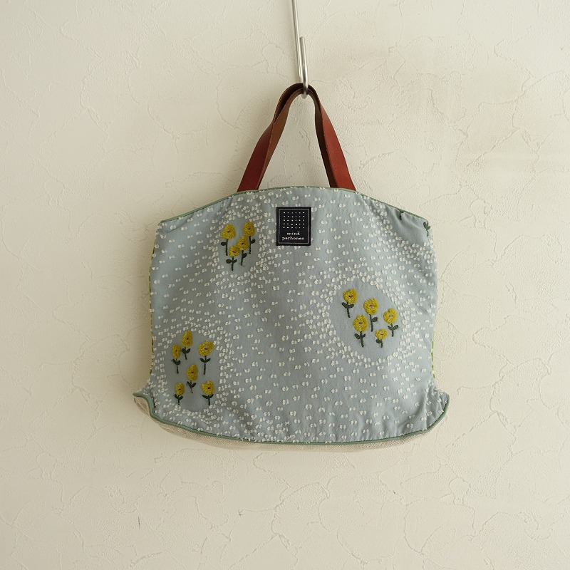 ミナペルホネン mina perhonen ballade×woolly ball laivabag バッグ