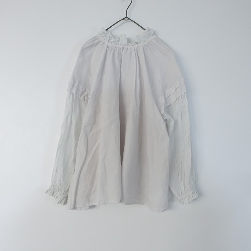 2025SS/定価3.1万】ネストローブ nest Robe リネンラミーフリル2way