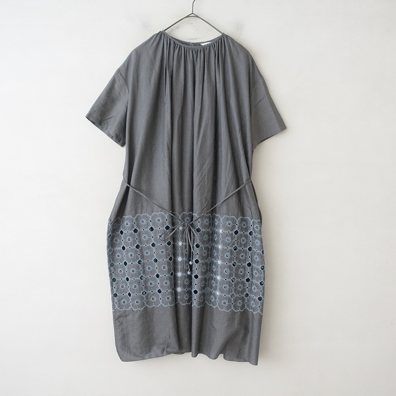 美品/定価6.2万】ミナペルホネン mina perhonen anemone 刺しゅう