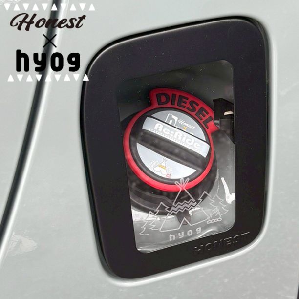 Honest トヨタ ハイエース ガラス ガラスリッド 200系 LIT-Bデザイン