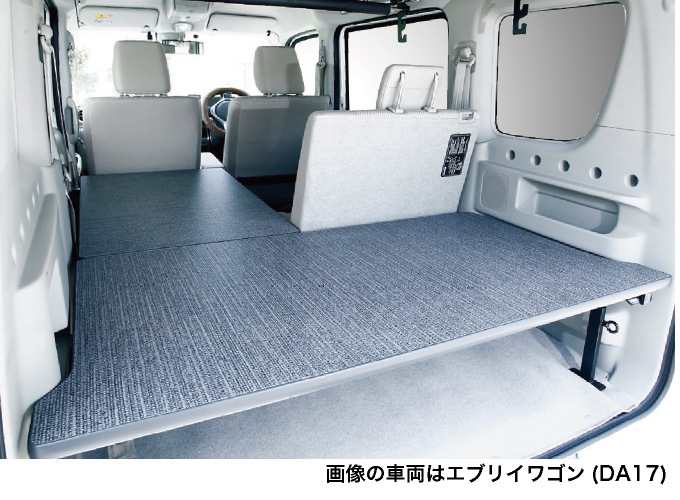 エブリィワゴン ベッドキットDA17W フルサイズ 硬質マットタイプ