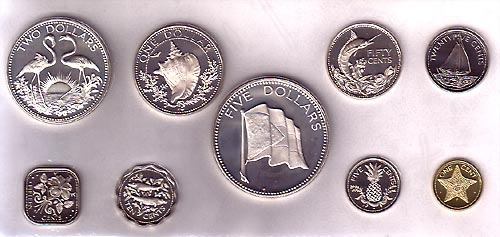 バハマ諸島 1974-75年 9種 プルーフセット | すべての商品 | i-Coins Next