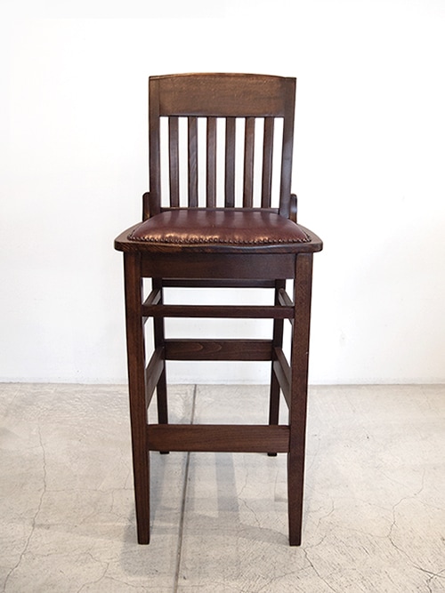 カフェバー 店舗用 アンティーク風 カウンターチェア｜イデア