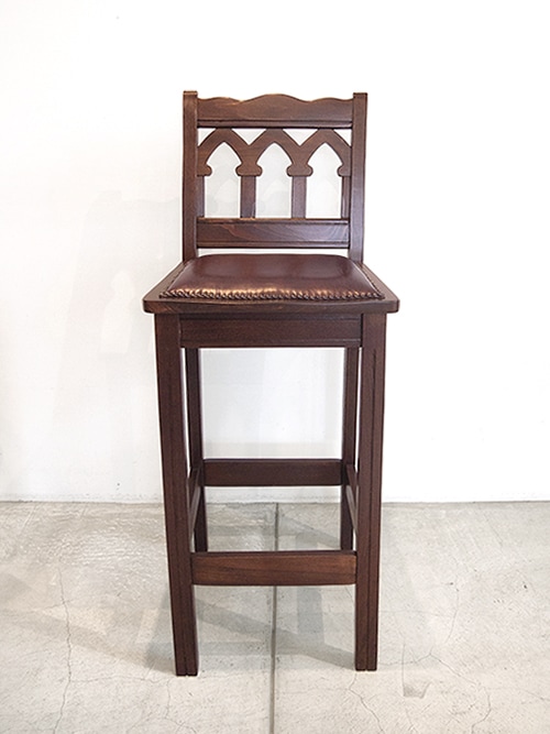 カフェバー 店舗用 アンティーク風 カウンターチェア｜イデア