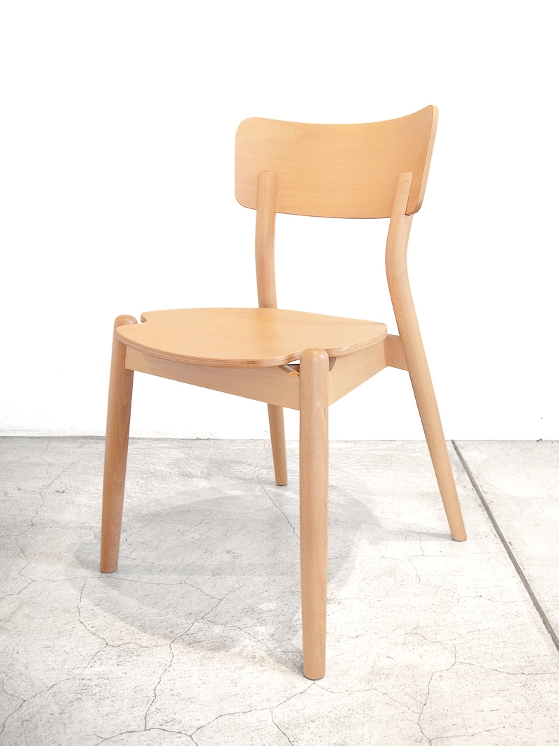 スタッキング 木製 ダイニングチェア 北欧ナチュラル｜イデア