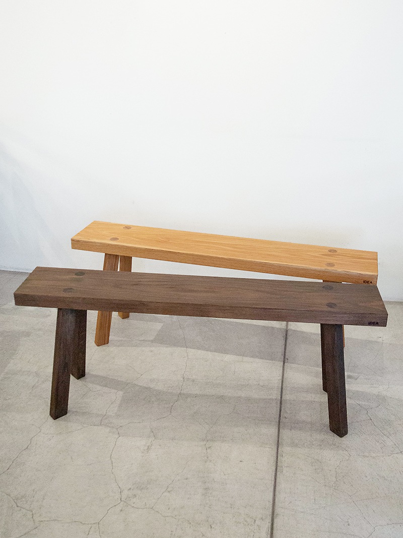 NOOKA-120 一枚板 無垢材ダイニングベンチ｜イデア