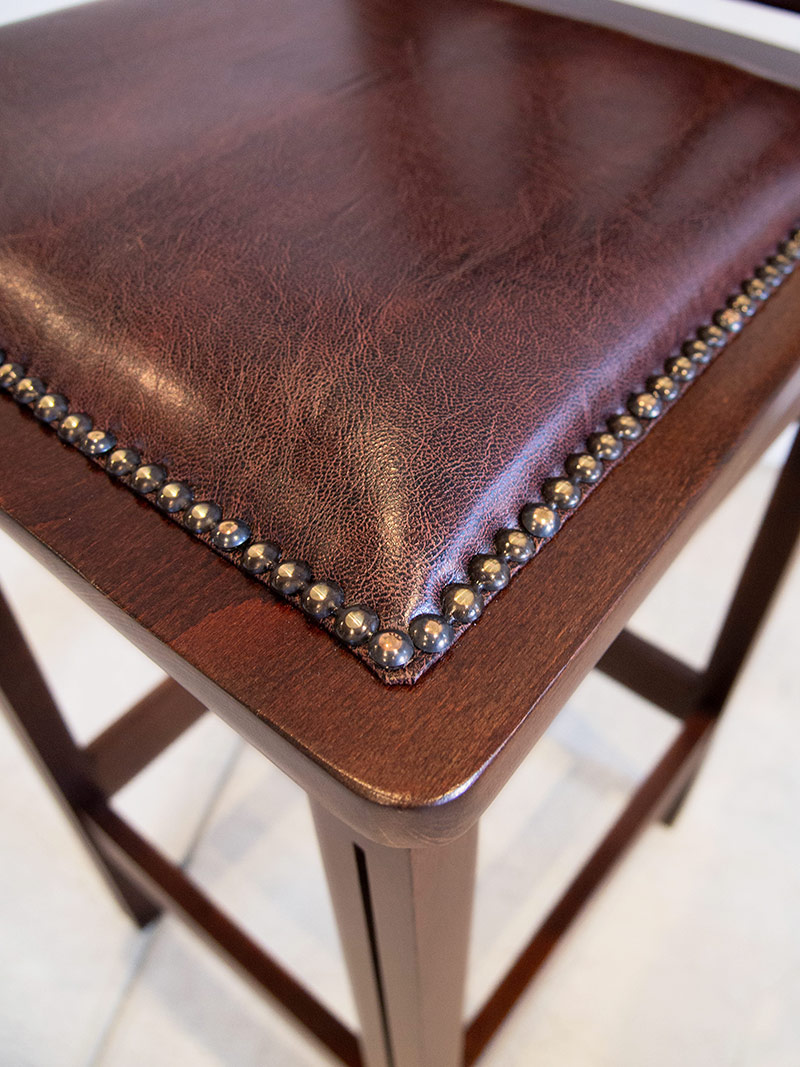 カフェバー 店舗用 アンティーク風 カウンターチェア｜イデア