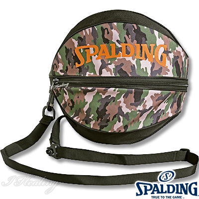 スポルディング 迷彩柄ボールバッグ カモ バスケットボール収納