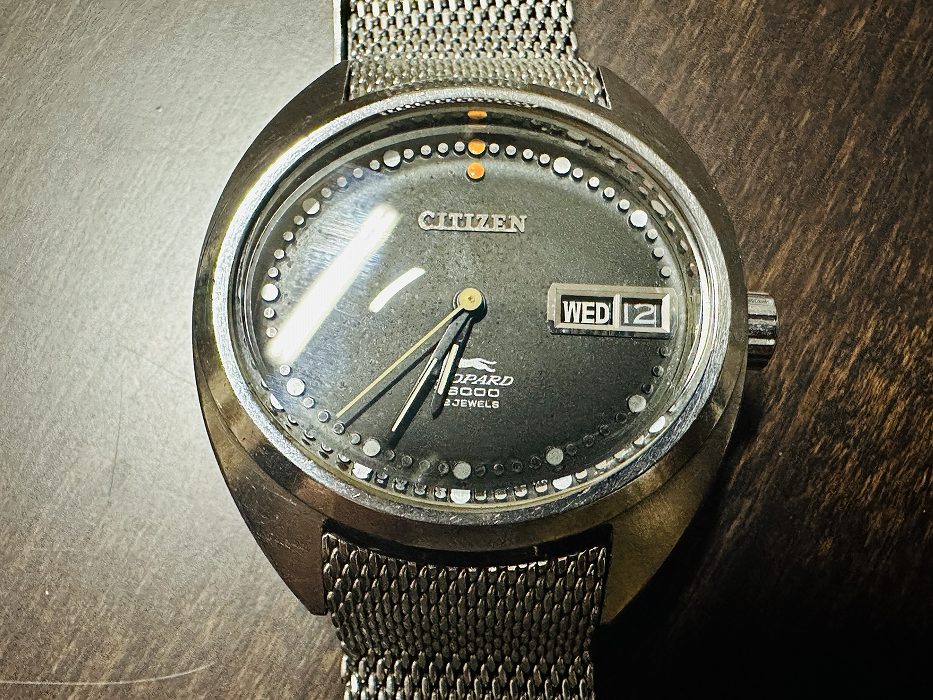 108155 腕時計 1970年代 CITIZEN LEOPARD ヴィンテージ シチズン