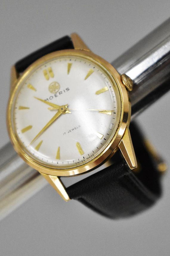 108958 腕時計 「MOERIS 17JEWELS」GOLD FILLED G 20 MICRON モーリス