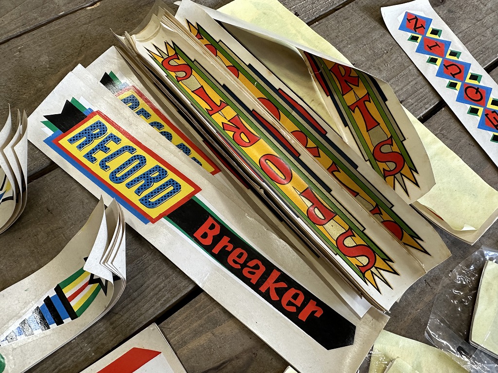 107924 ヴィンテージ 当時物 デカール 水転写 ステッカー まとめて