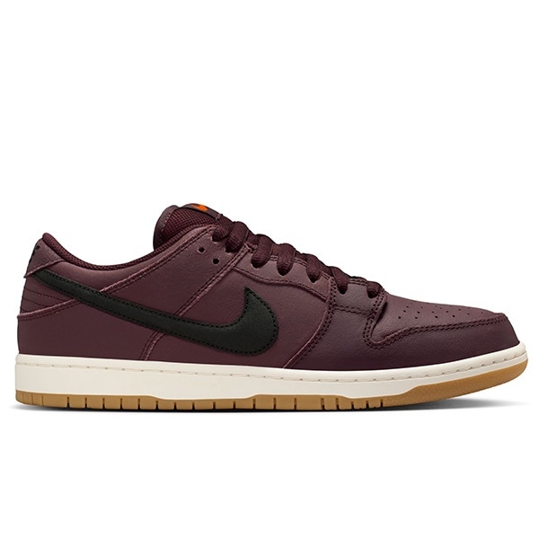 NIKE SB】DUNK LOW PRO ISO “Orange Label” カラー：burgundy crush