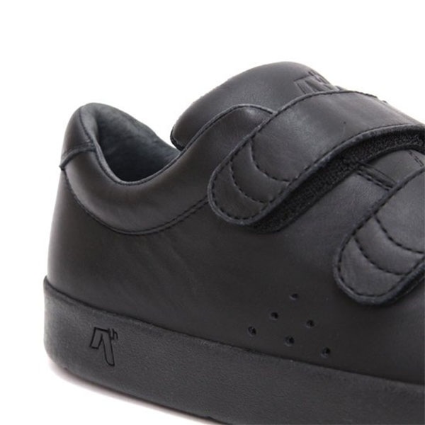 AREth】I velcro カラー：black leather アース アイベルクロ シューズ