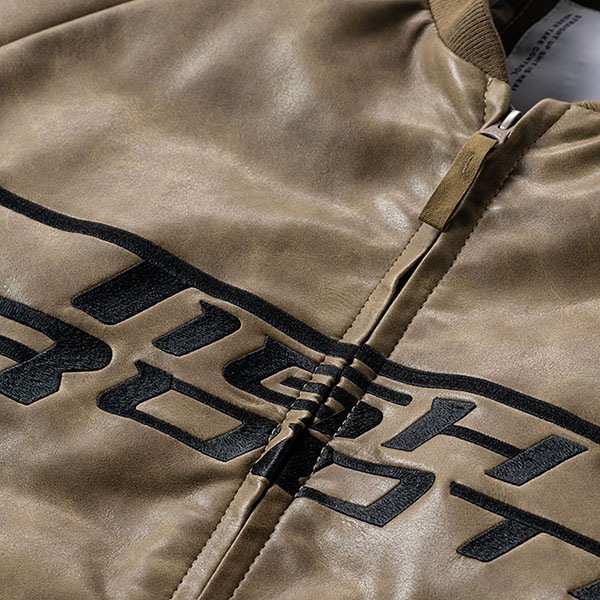 TIGHTBOOTH x SEEDA】ADRENALINE LEATHER DOWN JKT タイトブース