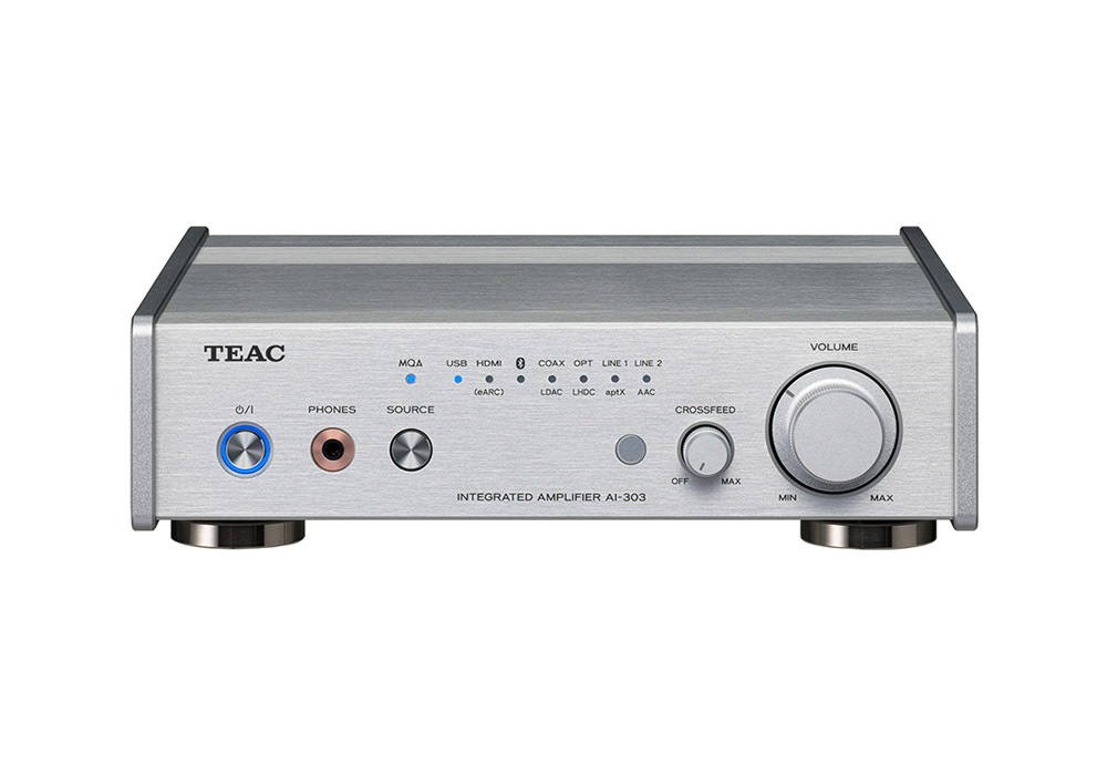 TEAC - AI-303/シルバー（HDMI・USB DAC・Bluetooth搭載プリメイン