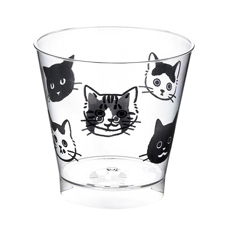 デザートカップ IK80φ220グランPS ねこ（25個入） | 丸形カップ | 伊藤