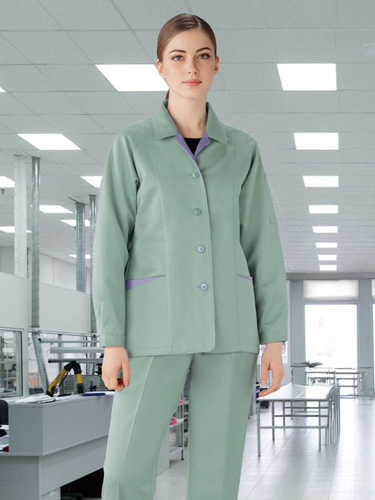 DESK】 833 低発塵製品制電スモック [秋冬]通販ページ│自重堂＜公式