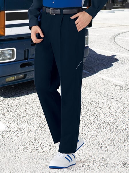 JICHODO】 86801 製品制電ストレッチワンタックパンツ [春夏]※SLIM FIT