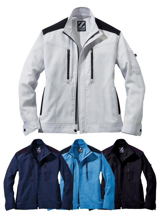 Z-DRAGON】 76000 製品制電ストレッチ長袖ジャンパー [春夏]※SLIM FIT