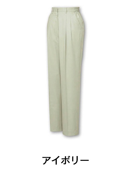 JICHODO】 46106 エコレディースツータックパンツ(裏付) [春夏]通販
