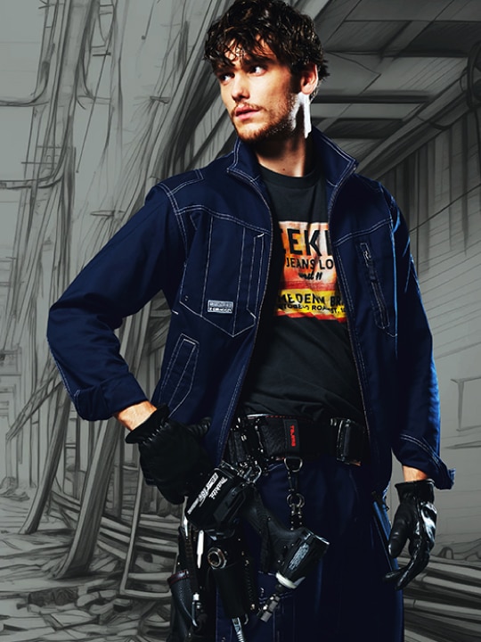 Z-DRAGON】 75700 ストレッチ長袖ジャンパー [春夏]※SLIM FIT※通販