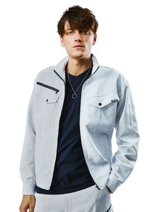 Z-DRAGON】76900 製品制電ストレッチ長袖ジャンパー[2024年春夏]※SLIM