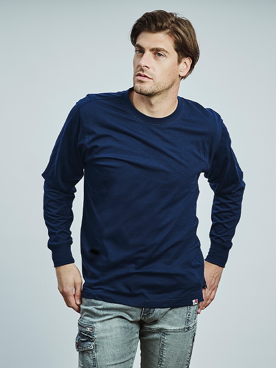 Jawin】 55304 吸汗速乾長袖Tシャツ [通年]通販ページ│自重堂＜公式