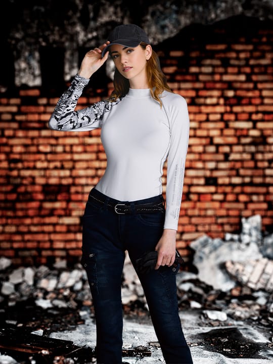 Z-DRAGON】 78134 ローネックロングスリーブ＜名入れ刺繍加工不可