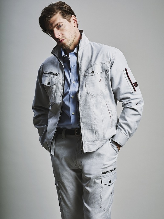 Jawin】 56800 ストレッチ長袖ジャンパー [春夏]※SLIM FIT※通販ページ