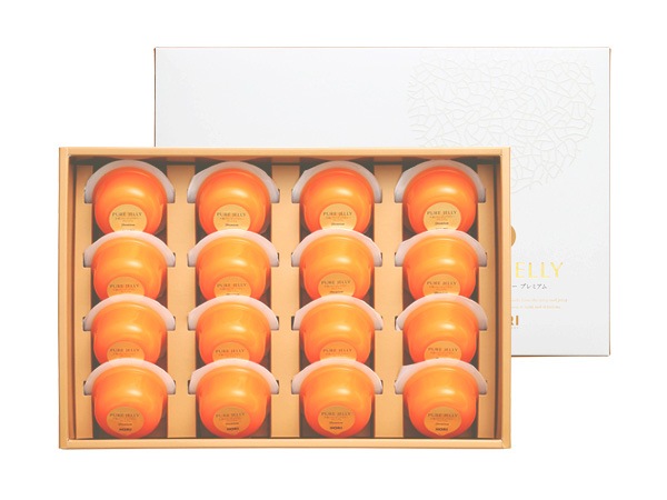 夕張メロンピュアゼリー プレミアム 16個入 | 夕張メロンゼリー