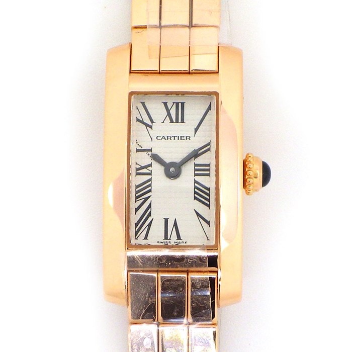 カルティエ Cartier】腕時計 タンク アロンジェ ラニエール W15373X5