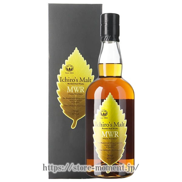 イチローズモルト ミズナラウッドリザーヴ リーフラベル 箱付