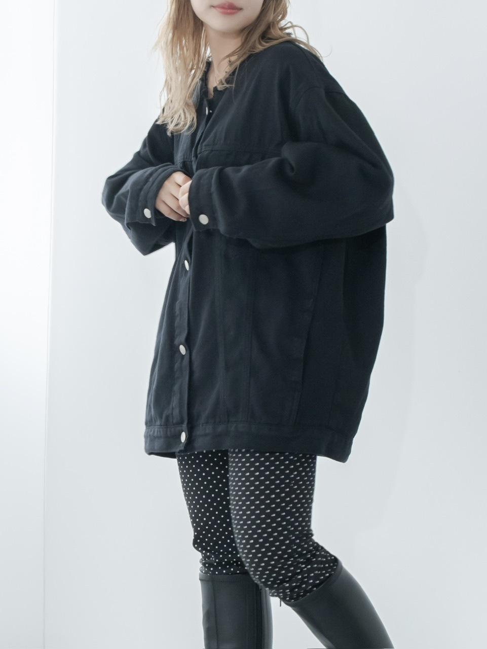 SALE】collarless denim jacket ※残りわずか | アウター/ジャケット