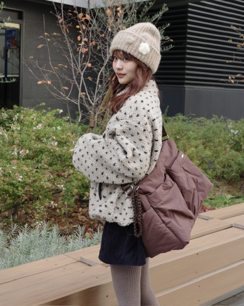 予約販売/4月上旬】パファーショルダーバッグ #2カラー | JUMELLE