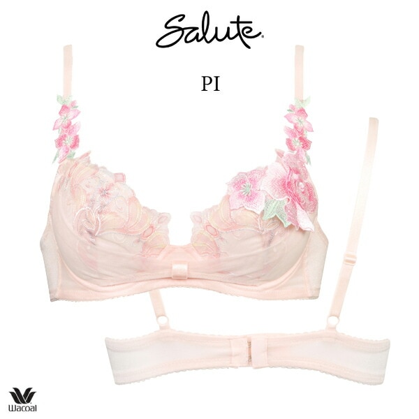 ワコール サルート 61G ブラジャー BTJ761 3/4カップワイヤー