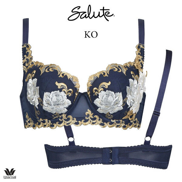 ワコール サルート 73G ブラジャー BTJ273 3/4カップワイヤー L-UP