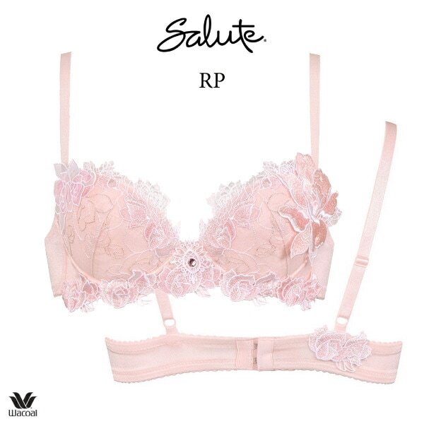 ワコール サルート 76G ブラジャー BTJ476 3/4カップワイヤー P-up