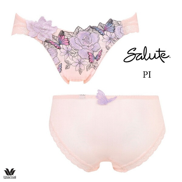 ワコール サルート 83G ショーツ PTJ783ML ハイレッグ ノーマルタイプ