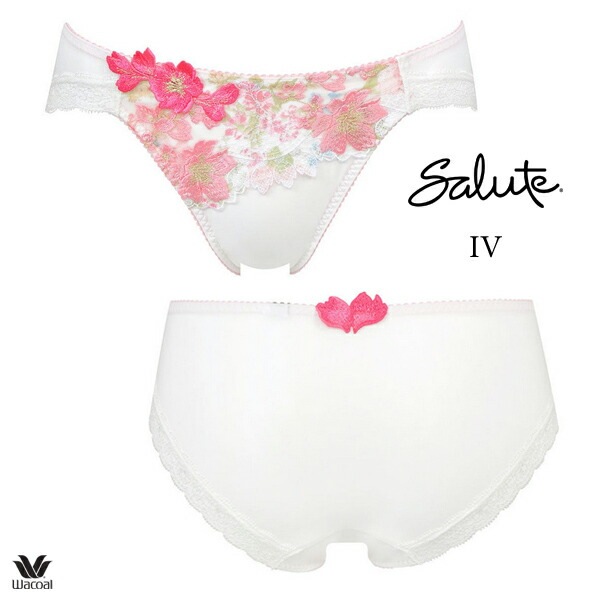 ワコール サルート 01G ショーツ PTJ701 M・L ハイレッグ ノーマル