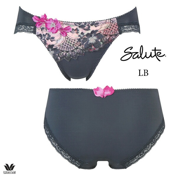 ワコール サルート 01G ショーツ PTJ701 M・L ハイレッグ ノーマル