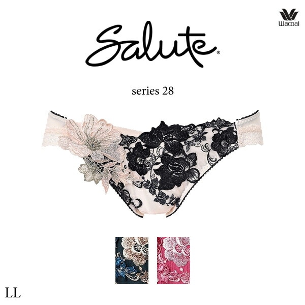 ワコール サルート 28G ショーツ PTJ728 M・L ハイレッグ ノーマル