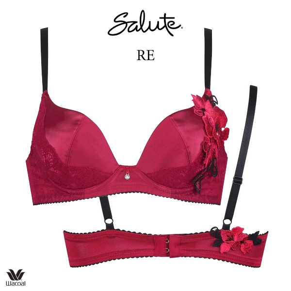 ワコール サルート 75G ブラジャー BTJ475 3/4カップワイヤー VIVA