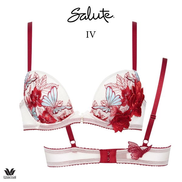 ワコール サルート 83G ブラジャー BTJ783 3/4カップワイヤー フロント