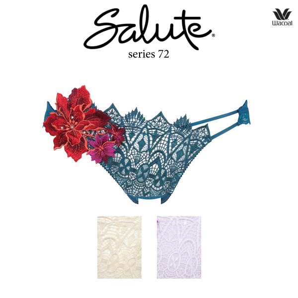 ワコール サルート 72G ショーツ PTJ772ML ハイレッグ ノーマルタイプ