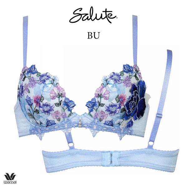 ワコール サルート 60G ブラジャー BTJ760 3/4カップワイヤー フロント