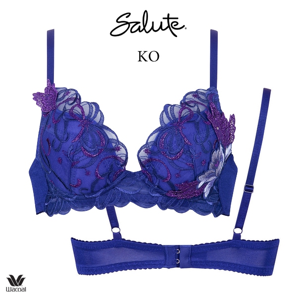 ワコール サルート 87G ブラジャー BTJ487 3/4カップワイヤー VIVA